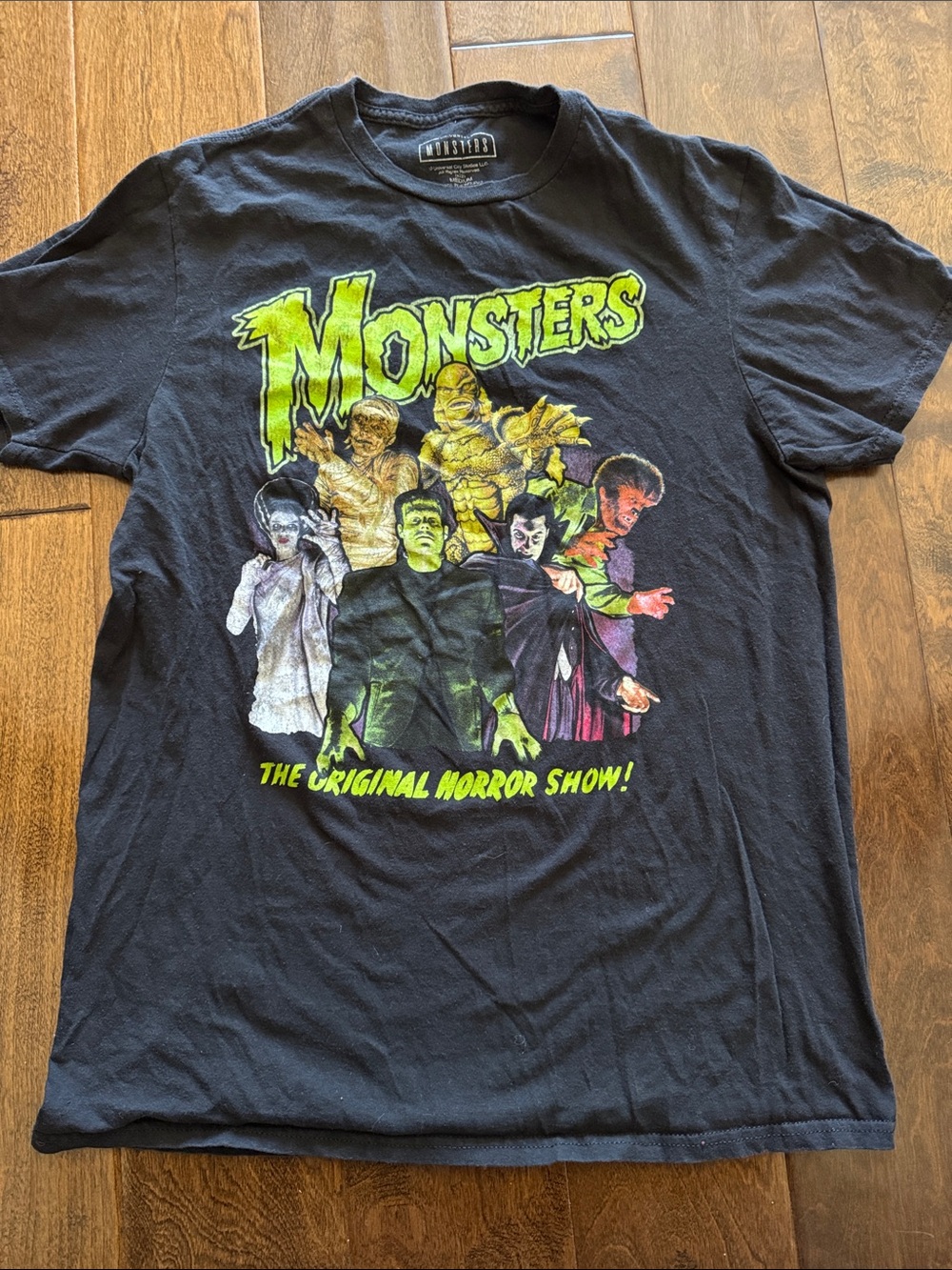 Universal Classic Monsters Graphic Short Sleeve Tee - Black